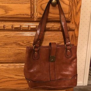 Style and Company cognac handbag